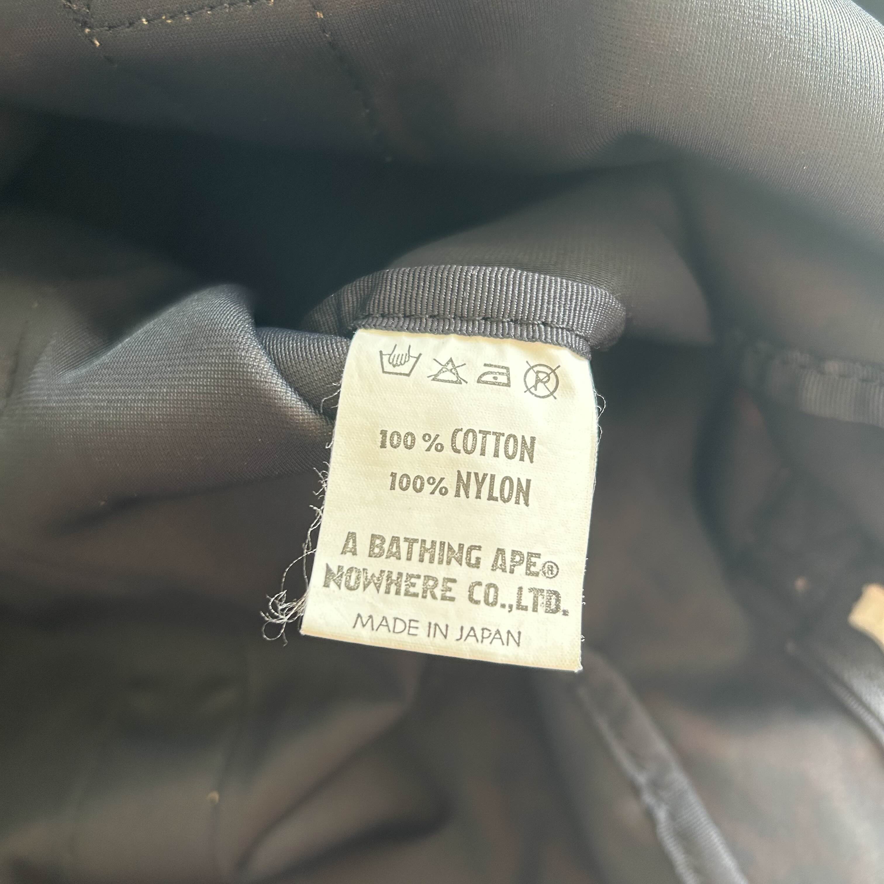 BAPE Leopard Camo Helmet Bag