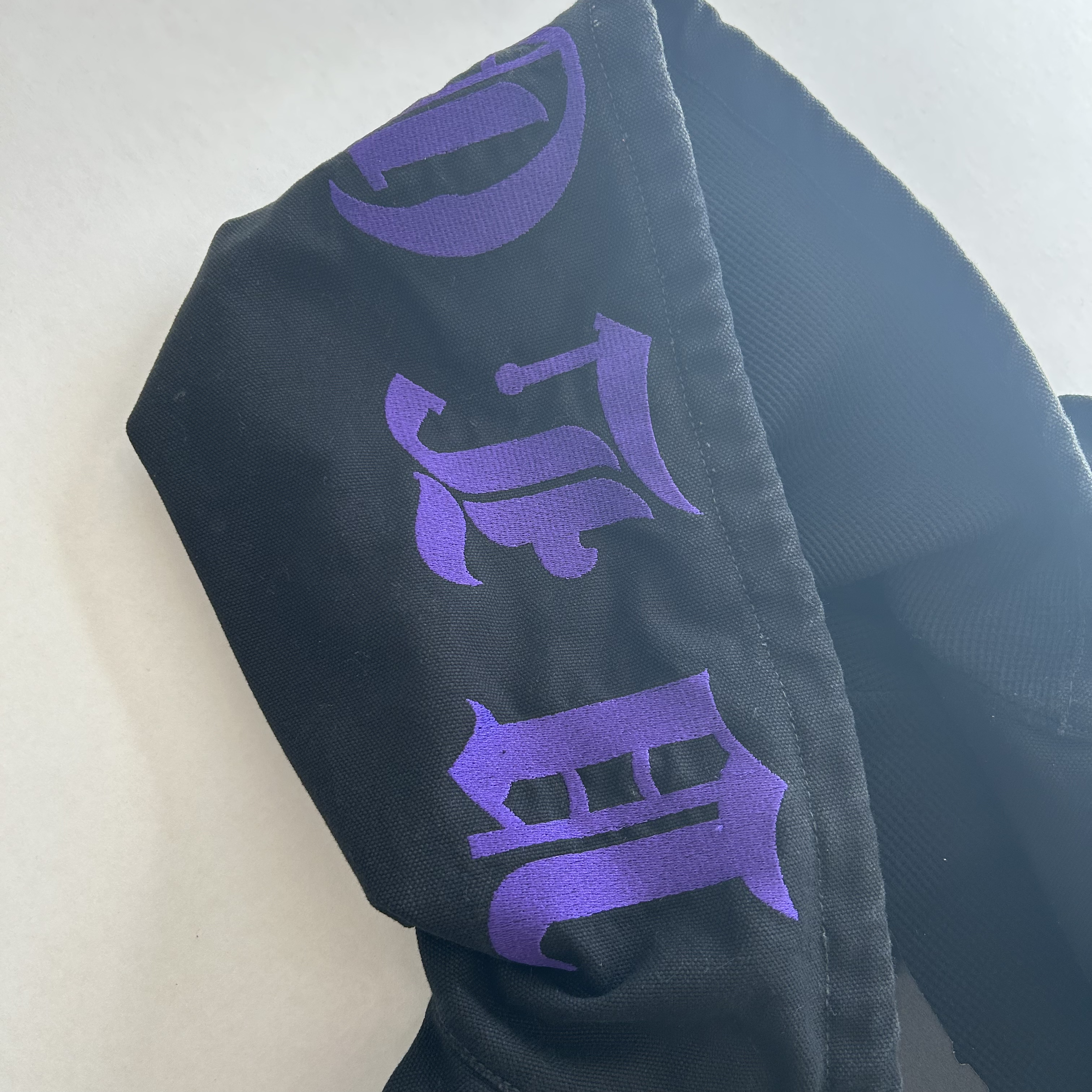 VLONE Canvas Jacket L Black/Purple SS18 Runway