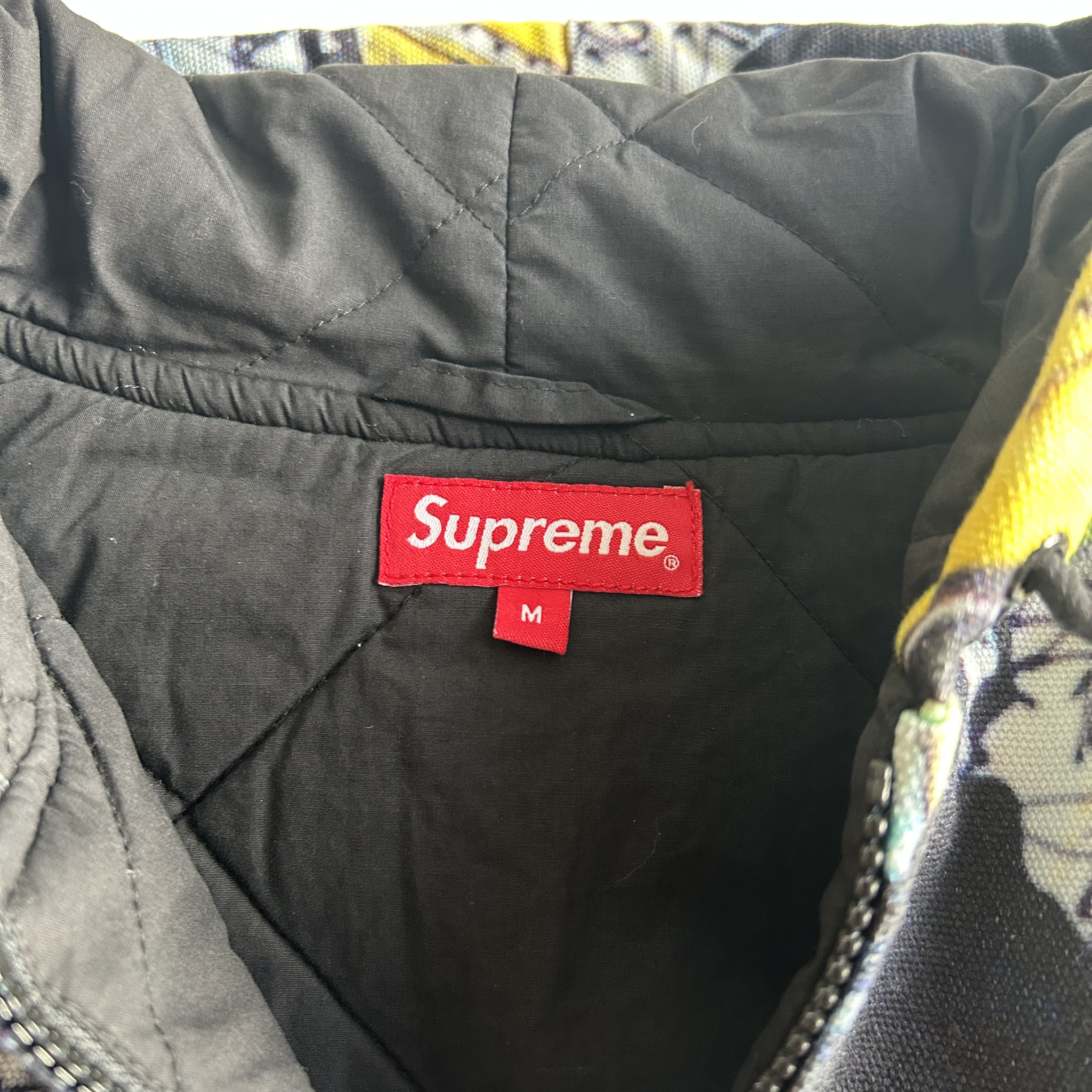 Supreme The Yard Hooded Work Jacket M SS18