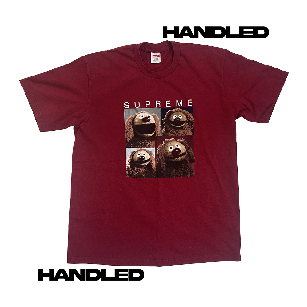 Supreme Rowlf Tee L Cardinal SS24