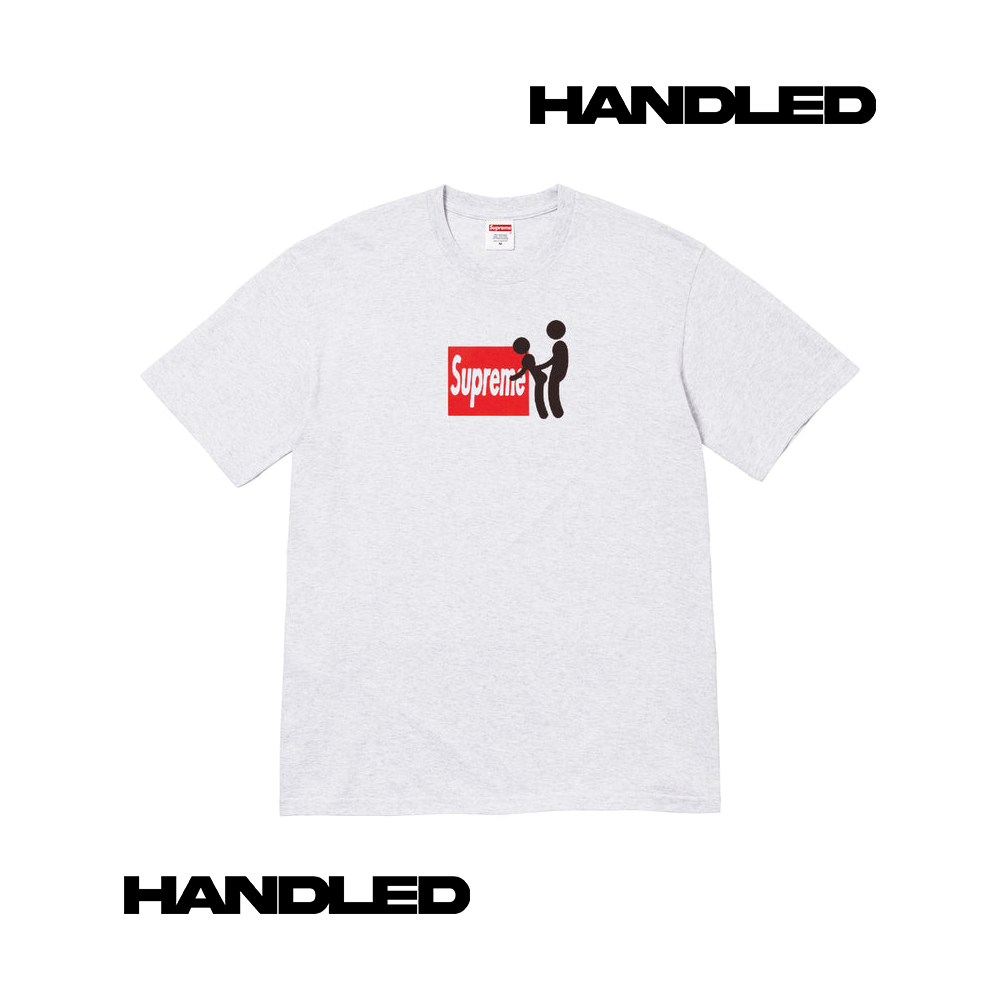Supreme Stick Tee L Ash Grey FW25