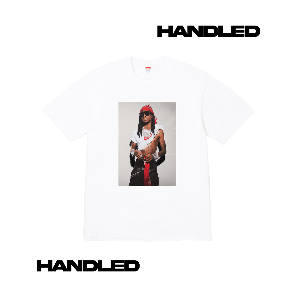 Supreme Playboi Carti Tee L White FW25