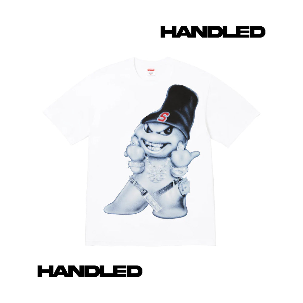 Supreme Snowman Tee L White FW25