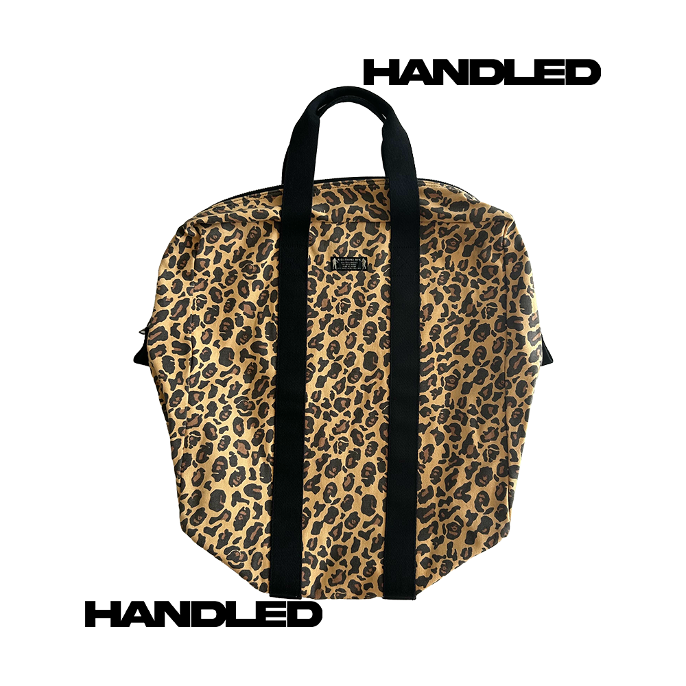 BAPE Leopard Camo Helmet Bag