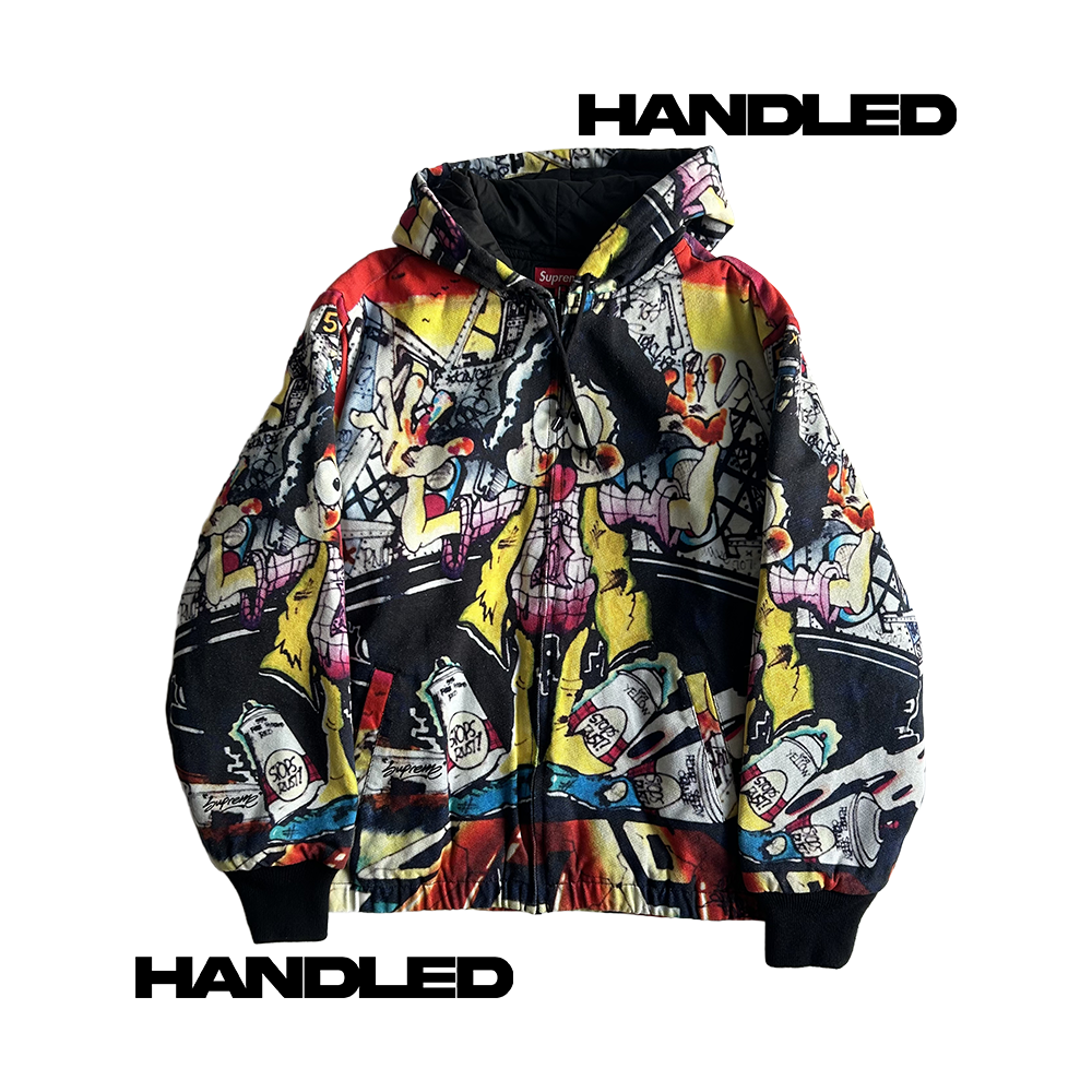 Supreme The Yard Hooded Work Jacket M SS18