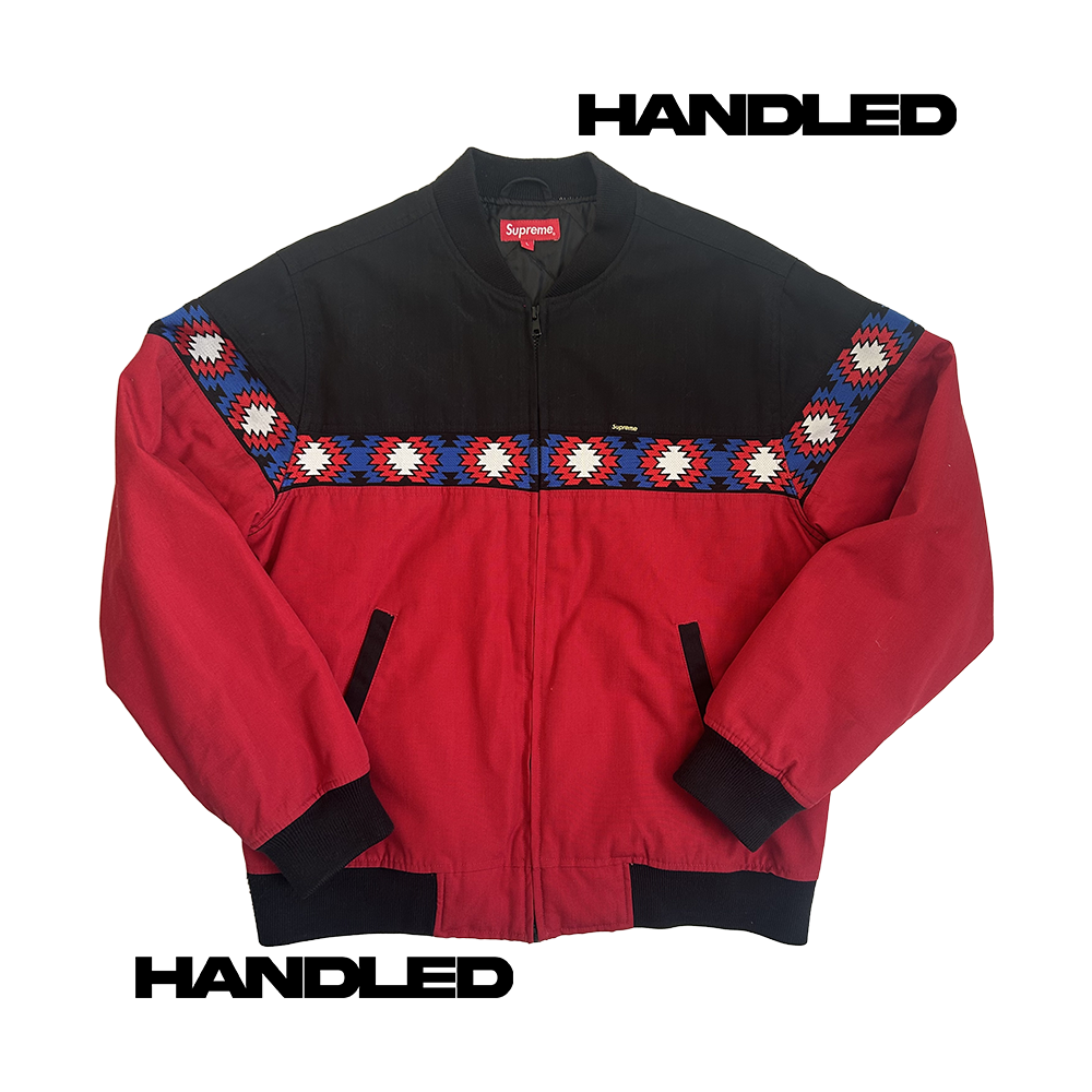 Supreme Trail Jacket L Red FW17