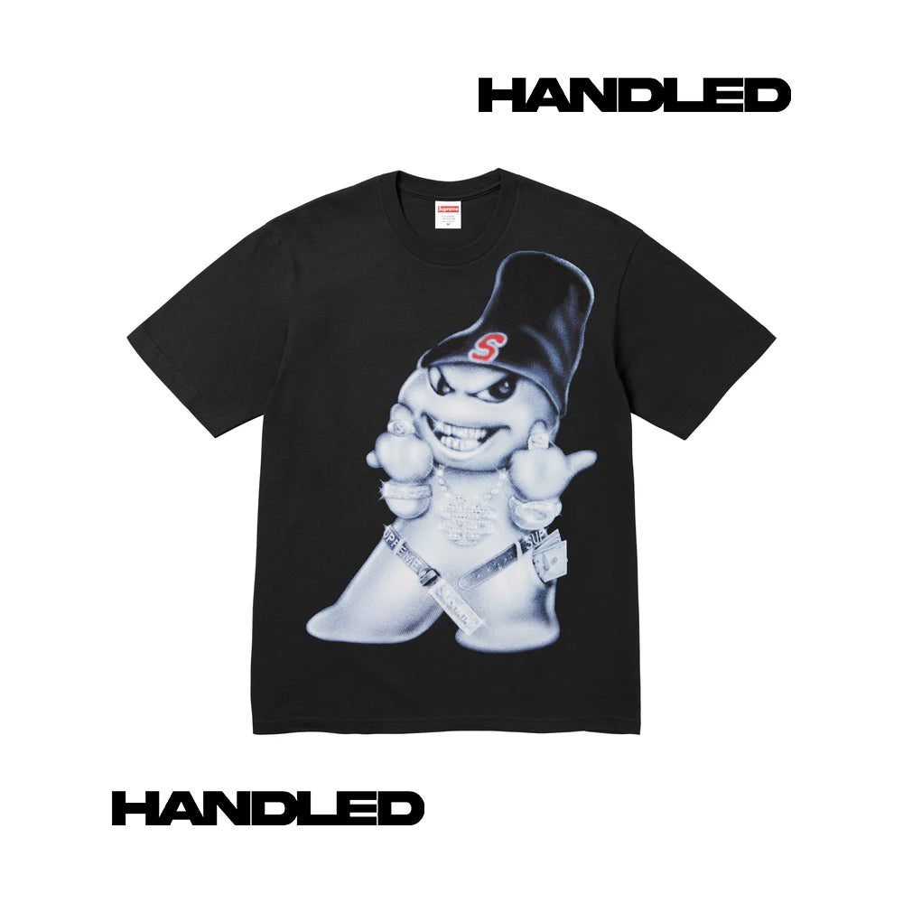 Supreme Snowman Tee L Black FW25