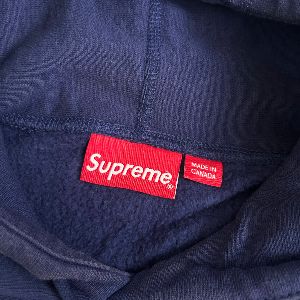 Supreme KAWS Chalk Logo Hooded Sweatshirt L Purple SS21