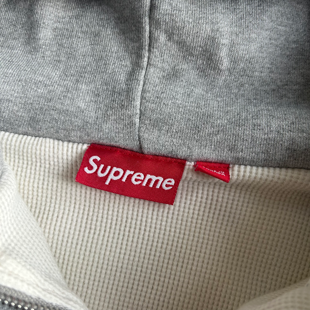 Supreme Thermal Lined Zip Up Hoodie L