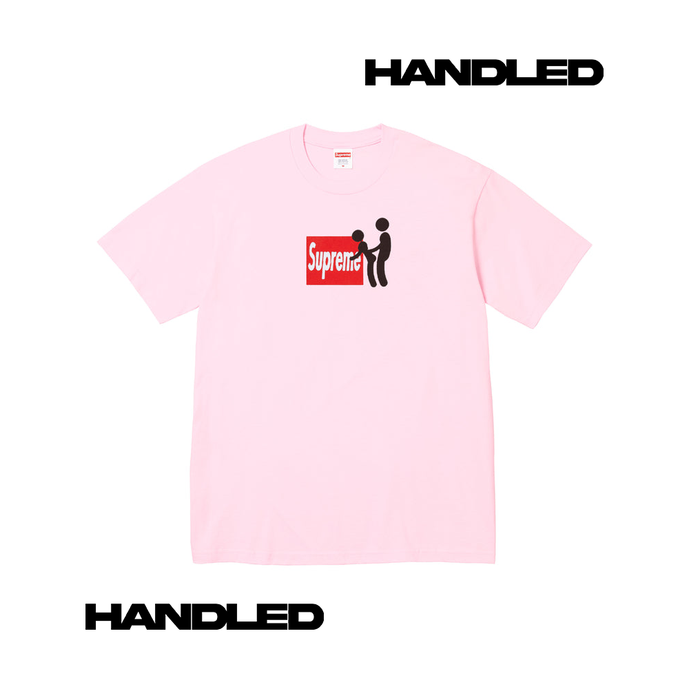 Supreme Stick Tee L Pink FW25