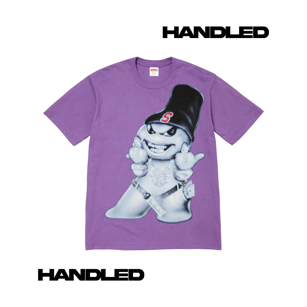 Supreme Snowman Tee L Purple FW25